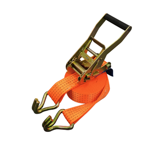 Sangles à cliquet en polyester 100% de qualité industrielle pour une utilisation intensive-Poignée antidérapante Fonctionnement en douceur Résistance à la traction élevée 25-50mm - Product Image 3