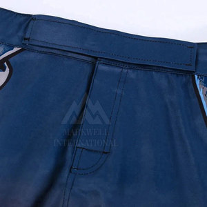 กางเกง MMA ขาสั้นสำหรับผู้ชายกางเกงขาสั้นผ้าโพลีเอสเตอร์แบบหลวมใส่เล่นกีฬา - Product Image 4