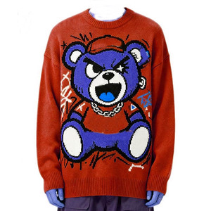 Pull en tricot chaud et doux pour l'hiver, pull décontracté à porter au quotidien, confortable, manches longues, haut tendance, logo personnalisé, haute qualité - Product Image 5