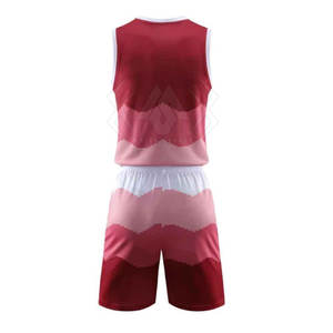 Diseña tu propio uniforme de baloncesto 100% poliéster último estilo conjunto de uniforme de baloncesto de la mejor calidad - Product Image 2