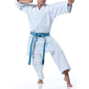 Kimono de Jiu-Jitsu de haute qualité 100% coton, nouveaux costumes de karaté unisexes, 750g, blanc/bleu, costume de judo, téléchargé par Dress Sports - Product Image 2