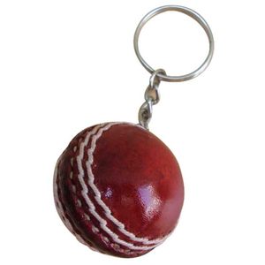 Handmade <b>Cricket</b> Red Ball Key Chain Souvenir <b>Gift</b> - Product Image 4