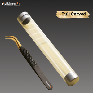 Pinzas para Pestañas Stahlmann Pro Profesionales con Logotipo Personalizado, Agarre de Diamante, Acero Inoxidable, Lisas y Dentadas, Duraderas, para Precisión - Product Image 6