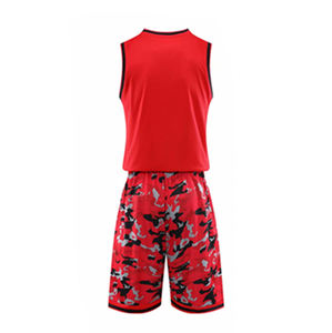 Vente directe d'usine, ensemble de maillots de basket-ball personnalisés avec logo, ensemble de maillots de basket-ball respirants à séchage rapide - Product Image 6