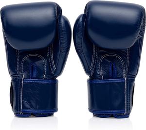 Nouveauté Gants de boxe en cuir de haute qualité Gants d'entraînement professionnels de Muay Thai MMA Gants de sparring à lacets Extérieur - Product Image 2