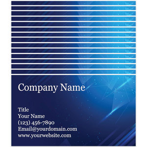 Caja de almacenamiento de impresión de alta resolución incluida galaxia azul al por mayor tarjeta de visita de buena calidad personalizada - Product Image 2