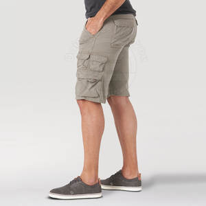 กางเกงขาสั้นทรงคาร์โก้สำหรับผู้ชายกางเกงขาสั้นผ้าคอตตอนมีกระเป๋าหลายช่อง100% ลายโลโก้ออกแบบได้ตามต้องการเป็นมิตรต่อสิ่งแวดล้อม - Product Image 3