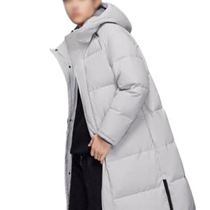Veste d'hiver personnalisée pour hommes col montant imperméable bouffant à bulles épaisses streetwear chaud avec fermeture à glissière manteaux grande taille - Product Image 6