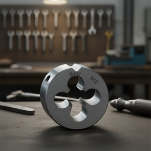 Filiere Rotonde per Filettatura Grossa in Acciaio Super Rapido (HSS) Metriche - Prodotto Premium per la Filettatura a Rulli - Product Image 3