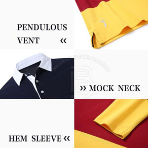 Camiseta Polo Personalizada para Hombre, Ligera y Transpirable, Camiseta Polo de Manga Larga para Verano - Product Image 6