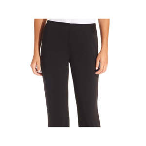Pantaloni Dritti da Donna NY Collection Taglia XL Neri con Elastico in Vita, Anti-Pilling, Traspiranti, Lavaggio Colorato - Product Image 2