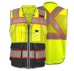 Veste réfléchissante de sécurité réfléchissante, vêtement de sécurité, logo personnalisable résistant, gilet de sécurité réfléchissant haute visibilité - Product Image 1