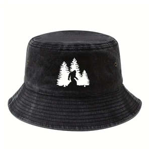 Chapeau Bob Unisexe Décontracté en Coton Personnalisable avec Impression Couleur sur Mesure, Conception Respirante et Légère pour l'Extérieur - Product Image 6