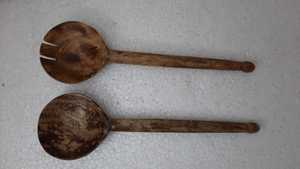 Spatule en bois de teck faite à la main, ustensiles de cuisine en bois antiadhésifs, spatule plate résistante à la chaleur pour la cuisine - Product Image 6