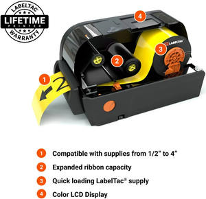 Imprimante d'étiquettes thermiques couleur industrielle USB/Connectivité 203 dpi Commande ESC/POS Impression de codes-barres en stock - Product Image 3