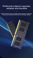 Module de mémoire RAM de refroidissement DDR5 de 8 Go 16 Go 32 Go avec dissipateur thermique pour ordinateur portable et ordinateur de bureau Fonction ECC Produits en stock