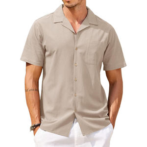 T-shirts ajustés pour hommes T-shirts en tricot pour hommes Chemises décontractées et légères T-shirt pour hommes Imprimé 100% polyester - Product Image 1