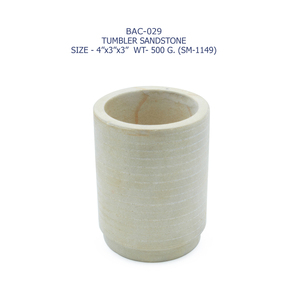 Excelente juego de dispensador de vaso de arenisca, PC de baño redonda para uso doméstico y hotelero, soporte asequible para jabón y cepillo de dientes - Product Image 4