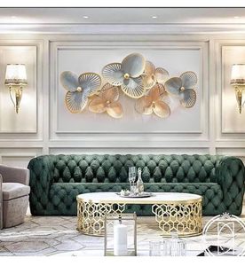 Luxury handcrafted floral metal wall <b>decor</b> sculpture suitable for stylish living spaces and interiors - Product Image 4