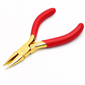 Pince à bec effilé professionnelle pour la fabrication de bijoux, en acier inoxydable, outil de précision, prix de gros, fournisseur OEM - Product Image 4