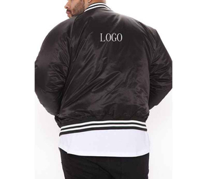 Chaqueta Varsity de Lona Ligera de Alta Calidad con Logotipo Bordado, para Hombre y Mujer, con Capucha, Estilo Urbano, Impermeable - Product Image 6