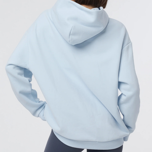 Sudadera con Capucha de Punto Extra Grande para Mujer, de Algodón Orgánico, Estilo Pullover, Ecológica, con Mangas de Murciélago - Product Image 2