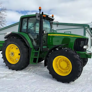 Tractores Usados para Agricultura, Tractor John Deere 7520 4X4WD, Equipo Agrícola, Mini Tractor Compacto, Tractor para Huertos en Venta - Product Image 1