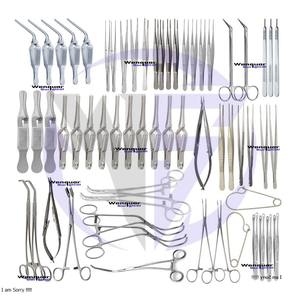Juego de instrumentos de cirugía vascular mayor 62/Piezas de herramientas quirúrgicas de calidad superior para operaciones vasculares y torácicas - Product Image 3