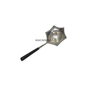 Passoire à thé en métal fini couleur argent robuste avec métal enduit de poudre de couleur noire au prix le plus bas vente en gros - Product Image 1