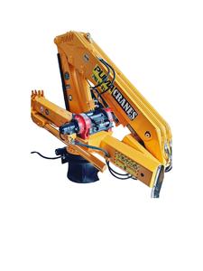 Puma tout neuf état 5 tonnes flèche d'articulation hydraulique haute efficacité grue de pont marine pour bateau de pêche pompe de boîte de vitesses pour la Turquie - Product Image 3