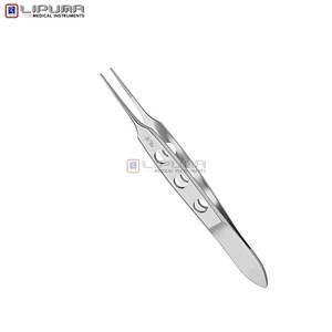 Pinces droites BISHOP HARMAN Iris 0,5 mm, instruments médicaux chirurgicaux, microchirurgie ophtalmique, pointe fine, style Bishop Harman - Product Image 6