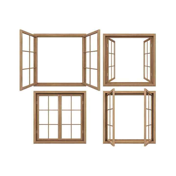 Cheap Price Modern Wooden Window Frame - Export Worldwide - Wood Window ...