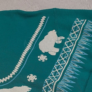 Ropa de moda Sudaderas bordadas personalizadas Diseño personalizado Sudaderas bordadas de manga larga - Product Image 4