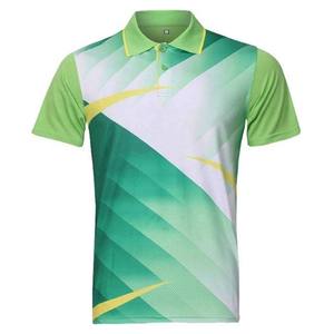 Polo en coton imprimé personnalisé de haute qualité pour hommes Polo court sublimé avec services OEM Vente en gros - Product Image 1