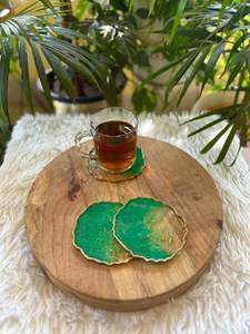 Sous-verre en résine au design minimaliste, de haute qualité, style bohème, écologique, fait à la main, conçu pour les meubles modernes - Product Image 6