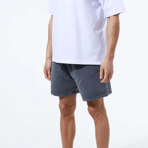 Short de lavage à l'acide lourd de meilleure qualité pour hommes Streetwear de sport décontracté à séchage rapide avec cordon de serrage - Product Image 4
