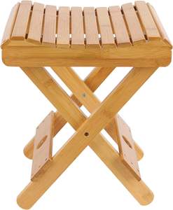 เก้าอี้ไม้ไผ่ธรรมชาติทําด้วยมือที่ขายดีที่สุดสําหรับเฟอร์นิเจอร์ในบ้านหรือปิกนิกผลิตจากเวียดนาม 100% - Product Image 1