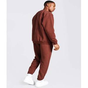Ensemble de survêtement pour hommes avec logo personnalisé Vente en gros Marque privée Vêtements de sport pour hommes Sweats à capuche Jogging Ensemble de survêtements 2 pièces - Product Image 4