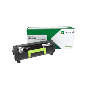 ตลับหมึกโทนเนอร์สีดำ Lexmark 62D3000 สำหรับโปรแกรมรีเทิร์น "ชื่อสินค้าใหม่" ผลผลิตสูงสำหรับตลับหมึกโทนเนอร์สีดำ Lexmark 62D3000 สำหรับโปรแกรมรีเทิร์น - Product Image 1