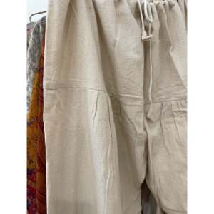 Pantalon en coton Kala biologique avec cordon de serrage, vêtements traditionnels de style indien - Product Image 1