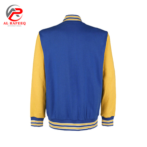 Chaquetas universitarias de manga regular para hombre, abrigo de béisbol con botones, forro polar informal de diseñador personalizado - Product Image 2