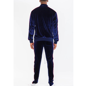 Nouvelle arrivée Survêtements en velours Vêtements d'hiver décontractés de haute qualité avec manches régulières Col à capuche Motif solide Ensembles au meilleur prix - Product Image 3