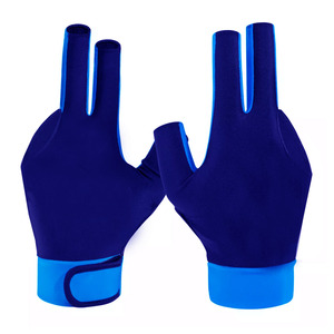 Rabixo Sports Premium Quality Billiard <b>Gloves</b> <b>for</b> Snooker/<b>Pool</b> Customized Breathable Non-Slip Polyester Spandex 3-Finger Pull-On - Product Image 5
