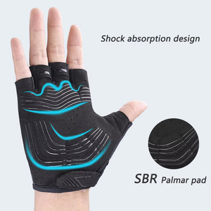 Guantes Deportivos de Piel con Medio Dedo, Nuevos a la Moda 2025, para Entrenamiento, Gimnasio, Ciclismo, Levantamiento de Pesas, para Hombre - Product Image 2