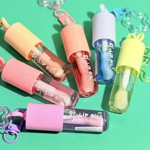 Huile à lèvres hydratante WardaBeauty Bunny, brillance transparente végane, vente directe usine, OEM ODM, porte-clés personnalisé, vente en gros en vrac, pour comptoirs et points de vente - Product Image 2