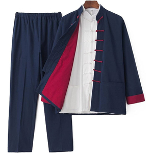 Vêtements d'arts martiaux respirants en coton 100% pour le Tai Chi, fabrication OEM/ODM sur mesure, vente en gros depuis le Pakistan - Product Image 2