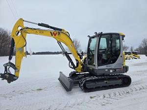 Mini-excavatrice Wacker Neuson 5 tonnes ET65 pas chère, machine de 5,5 tonnes, moteur diesel haute performance, vente directe d'usine, mini-pelle arrière - Product Image 5