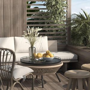 Table tournante Lazy Susan écologique en bois pour table à manger Grand organisateur rond pour comptoir de cuisine Table Fait à la main Durable - Product Image 4