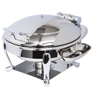 Recipiente para Calentar Alimentos Profesional de Acero Inoxidable para Catering con Diseño de Tapa Segura que Mantiene el Calor y la Frescura de los Alimentos - Product Image 5