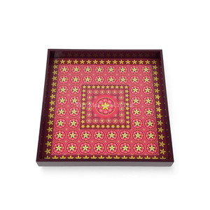 ถาดเคลือบเงาสำหรับเสิร์ฟและตกแต่งโต๊ะ ทำด้วยมือจากเวียดนาม - Product Image 2